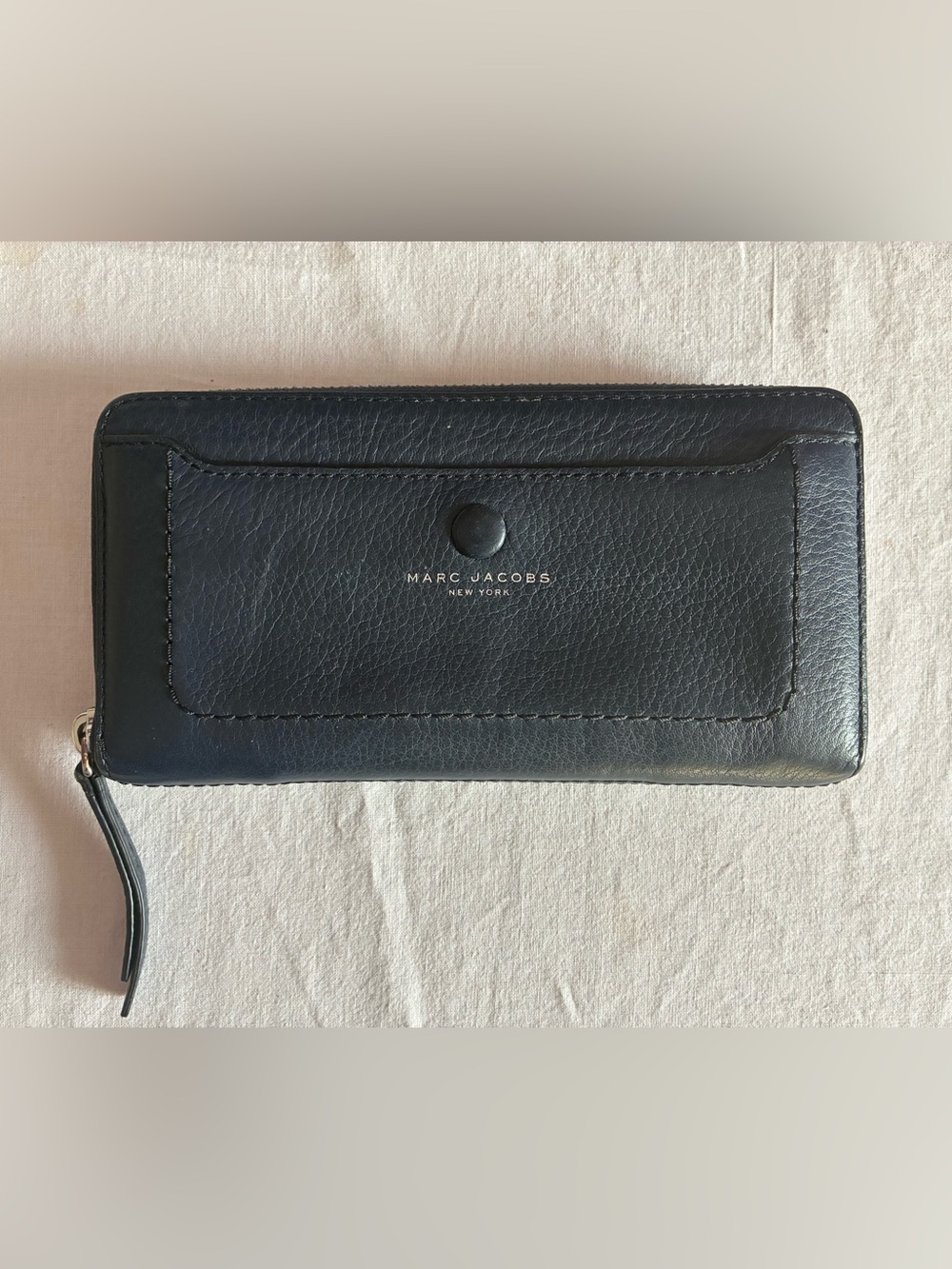 Marc Jacobs Empire City continental Blue Zip-around Wallet